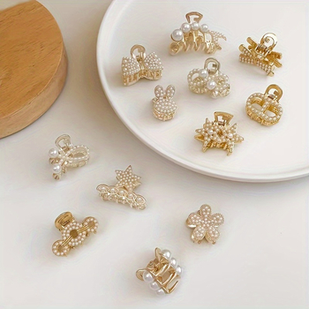 Set sponiek do vlasov so štrasami pre dievčatá – rozličné dizajny