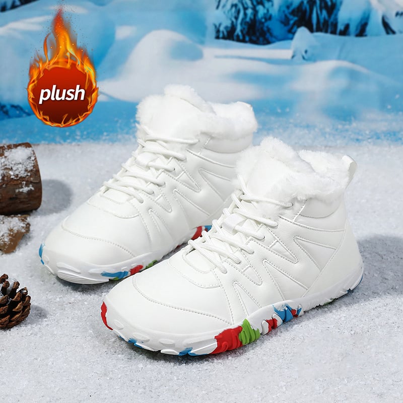 Ženske zimske visoke cipele s pet prstiju, planinarske, topla podstava, vodootporne, lagane, protuklizne, ublažavanje udara