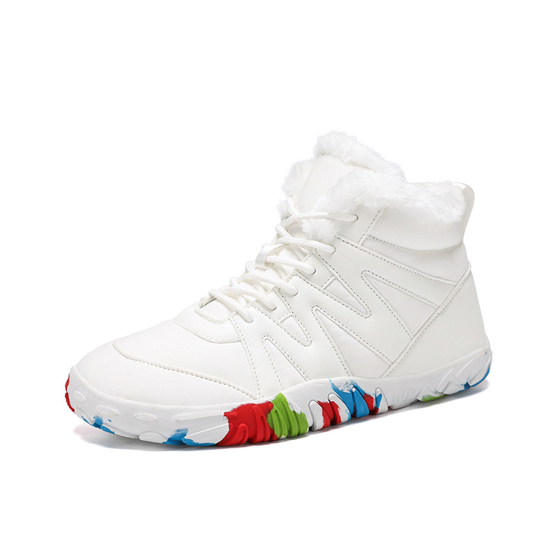 Ženske zimske visoke cipele s pet prstiju, planinarske, topla podstava, vodootporne, lagane, protuklizne, ublažavanje udara