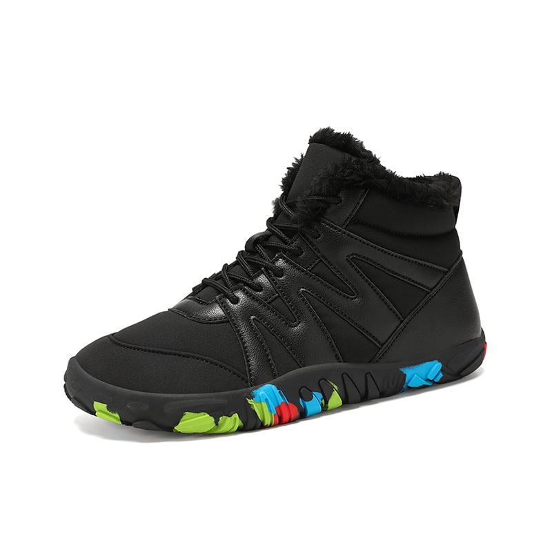 Ženske zimske visoke cipele s pet prstiju, planinarske, topla podstava, vodootporne, lagane, protuklizne, ublažavanje udara