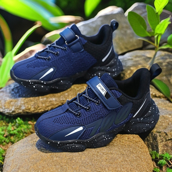 Dječje tenisice za trčanje s mrežastim gornjim dijelom – prozračne, lagane, EVA potplat, zatvaranje na Velcro