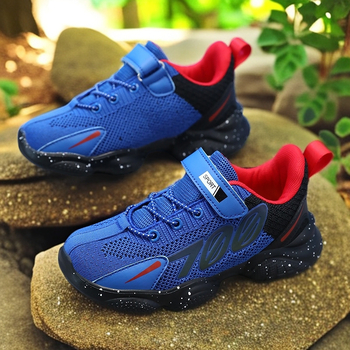 Dječje tenisice za trčanje s mrežastim gornjim dijelom – prozračne, lagane, EVA potplat, zatvaranje na Velcro