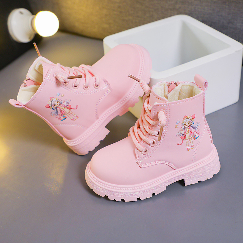 Dječje Martin čizme od umjetne kože, za dob 4–12 godina, kod ABK-2305