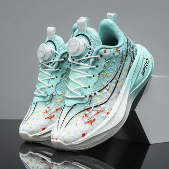 Unisex tenisice za trčanje s mrežastim gornjim dijelom, prozračne i lagane, EVA đon, okretna kopča