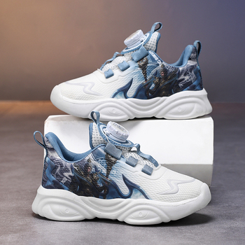 Tenisice za dječake: mrežasti gornji dio, prozračnost, lagane, EVA potplat, zatvaranje okretanjem gumba