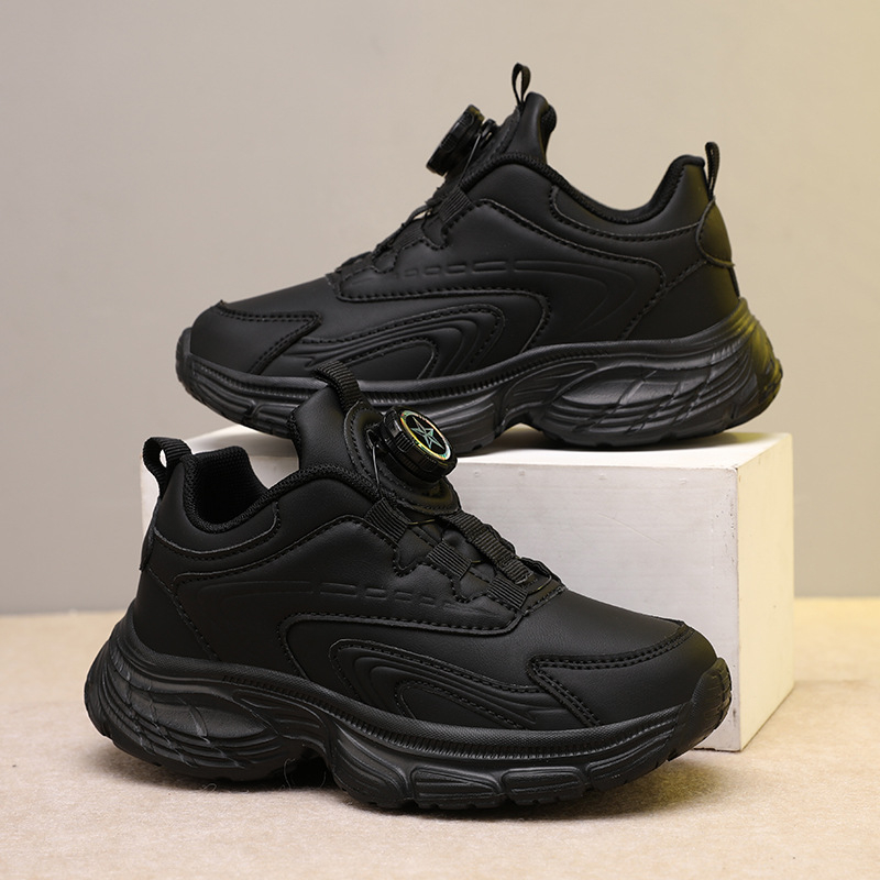 Dječje tenisice za trčanje, unisex; gornji dio od sintetičke kože, EVA potplat; vodootporne, lake, protuklizne; zatvaranje rotirajućom kopčom; za dobnu skupinu 1–16 godina