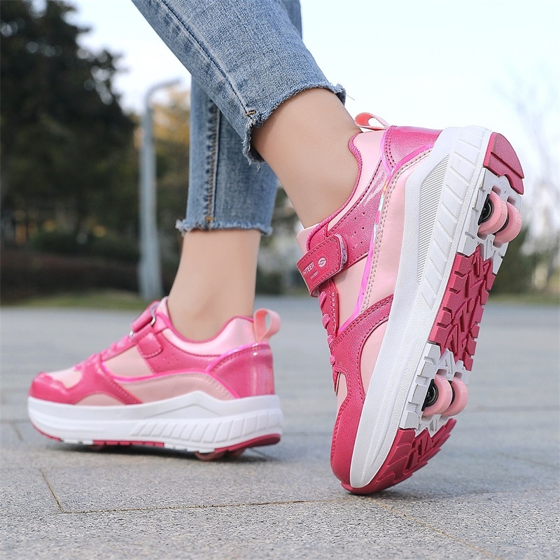 Topánky Heelys pre deti s dvojradovými kolieskami, ABS kolies, značka G. Duck, model Bs-yl332