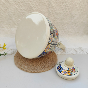 Nádoba na studenú vodu, nordický štýl, PC plast, vzor potlače s vysokou teplotou, vhodné na šťavy, nápoje a bylinný čaj