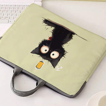 Τσάντα για λάπτοπ MONSTD με ριγέ σχέδιο, 600D υλικό, διαπνέουσα και ανθεκτική στη φθορά, επένδυση πολυεστέρα