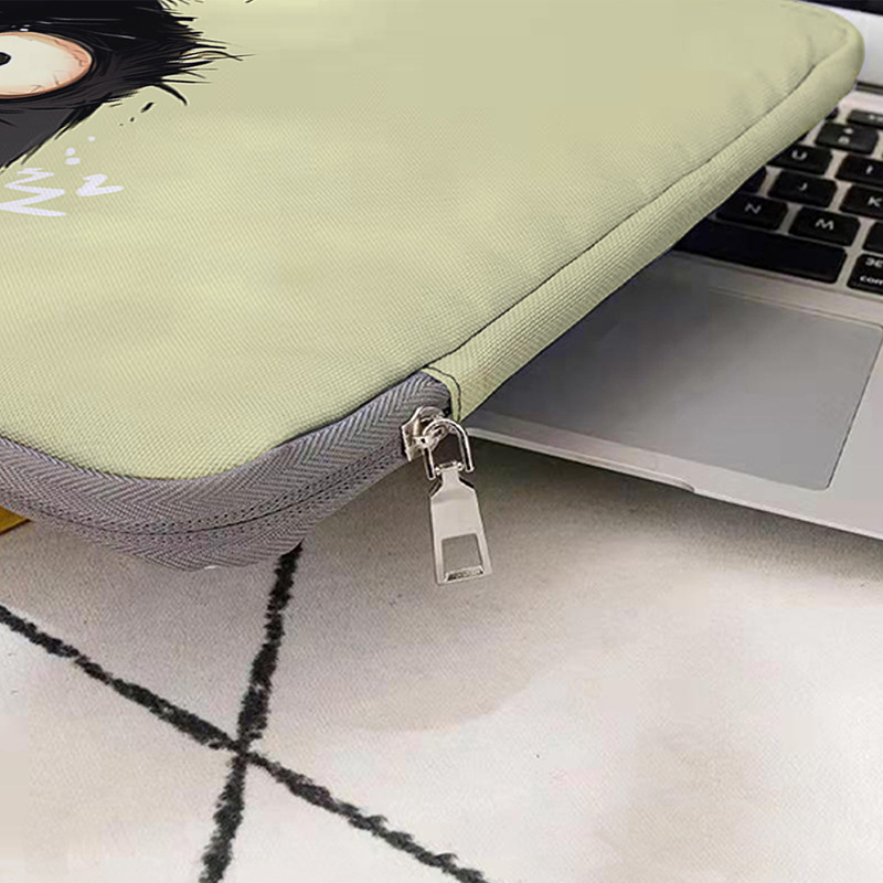 MONSTD taška na notebook s pruhovaným vzorom, 600D materiál, priedušná a odolná voči opotrebeniu, proti nárazu, podšívka polyester