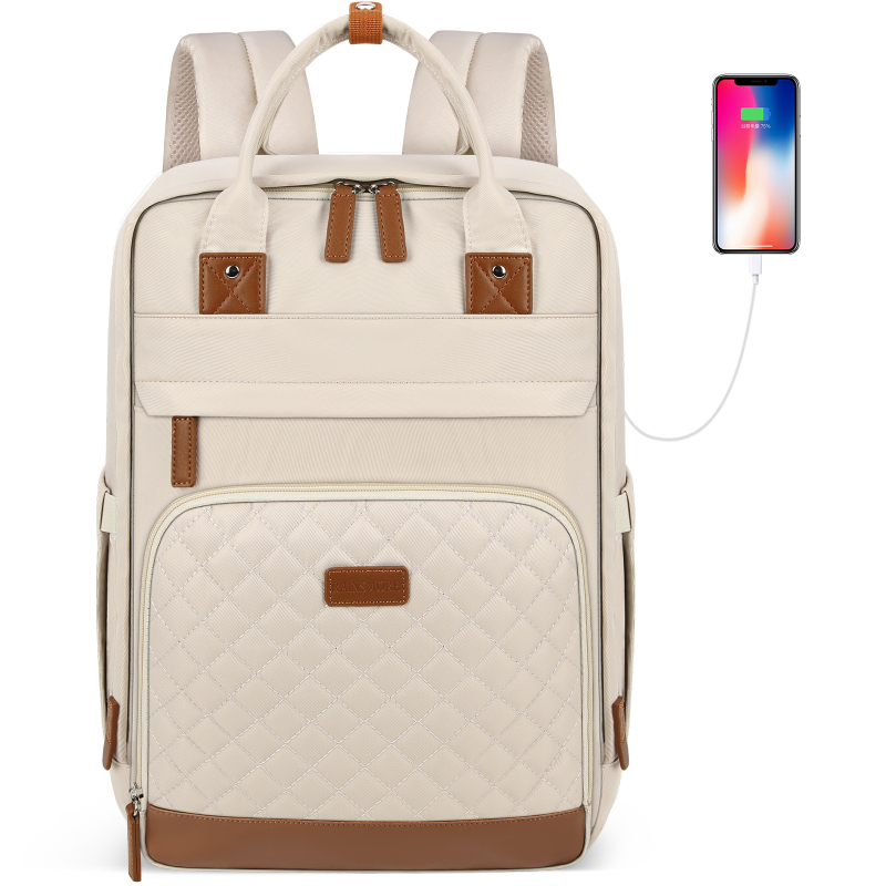 Rucsac casual pentru călătorii, poliester, impermeabil, rezistent la șocuri, respirabil, buzunar pentru laptop