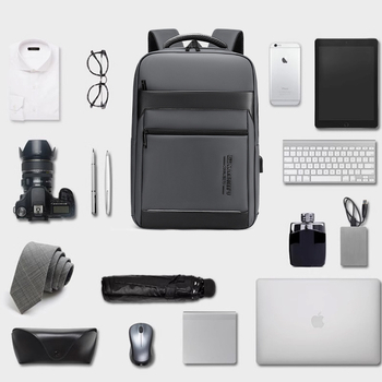 Notebookový batoh pre biznis s vodeodolnou PVC látkou, priedušný dizajn, popruhy s vzduchovým vankúšom, kapacita do 20 l