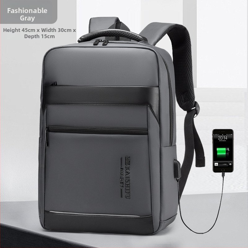 Notebookový batoh pre biznis s vodeodolnou PVC látkou, priedušný dizajn, popruhy s vzduchovým vankúšom, kapacita do 20 l