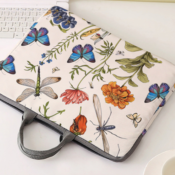 MONSTD taška na notebook – ochranná taška, materiál 600D; priedušná, odolná voči opotrebeniu, odolná voči nárazom; mestský minimalistický štýl; pruhovaný vzor; podšívka polyester