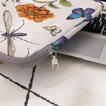 MONSTD taška na notebook – ochranná taška, materiál 600D; priedušná, odolná voči opotrebeniu, odolná voči nárazom; mestský minimalistický štýl; pruhovaný vzor; podšívka polyester