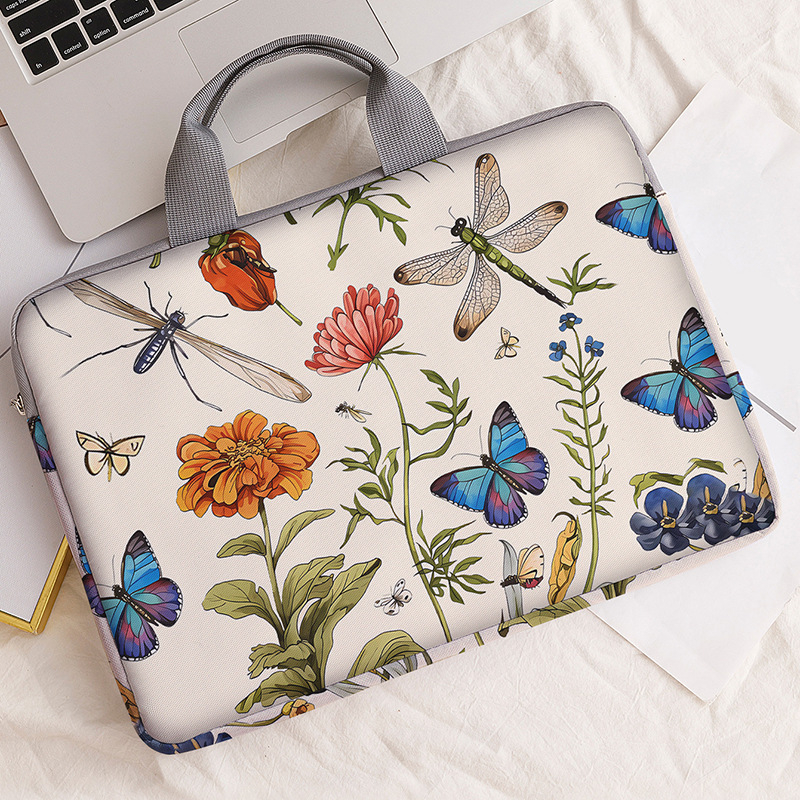 MONSTD taška na notebook – ochranná taška, materiál 600D; priedušná, odolná voči opotrebeniu, odolná voči nárazom; mestský minimalistický štýl; pruhovaný vzor; podšívka polyester