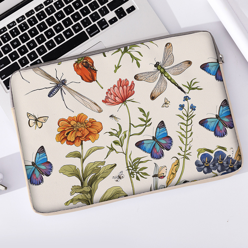 MONSTD taška na notebook – ochranná taška, materiál 600D; priedušná, odolná voči opotrebeniu, odolná voči nárazom; mestský minimalistický štýl; pruhovaný vzor; podšívka polyester