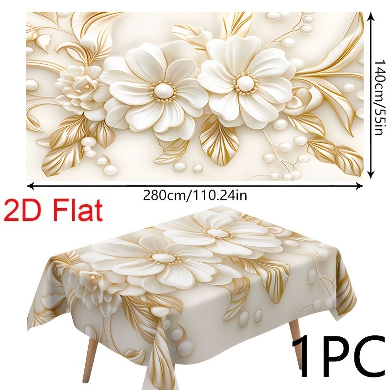 Stolnjak, 100% poliester, pravokutni oblik, jednofarban uzorak, šifra jd601101919201009