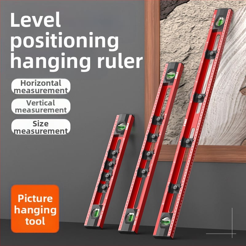 Cassio Nivela na zavesenie obrazov, vysoko presný viacúčelový nástroj pre domácnosť a kanceláriu, s pomocným dierovačom