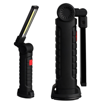 Sklopiva COB radna svjetiljka s magnetskom bazom, dvostruki LED izvor, 5W, 500mAh