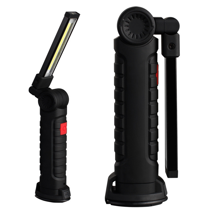 Sklopiva COB radna svjetiljka s magnetskom bazom, dvostruki LED izvor, 5W, 500mAh