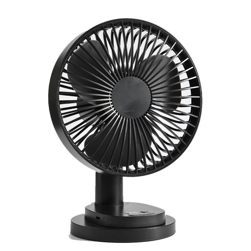 TYD-A5 stolný ventilátor, 3 lopatky, USB 5V, oscilujúci, časovač 2-8 h, hluk ≤40 dB