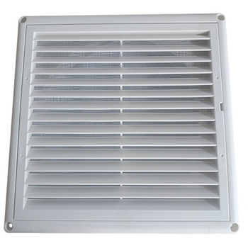 Nepremokavý lamelový ventil pre vonkajšiu stenu — PP plast, jednovrstvý, značka Fantexinda