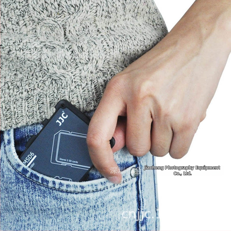 JJC MCH séria púzdro na pamäťové karty pre SD/TF karty – OEM spracovanie, hmotnosť 0.020