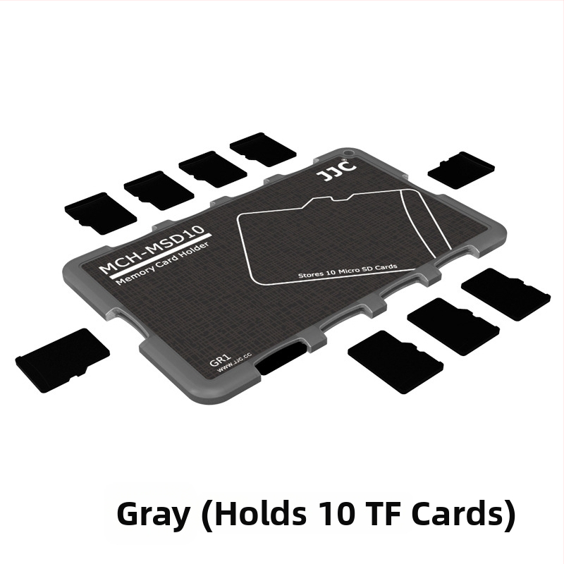 JJC MCH séria púzdro na pamäťové karty pre SD/TF karty – OEM spracovanie, hmotnosť 0.020
