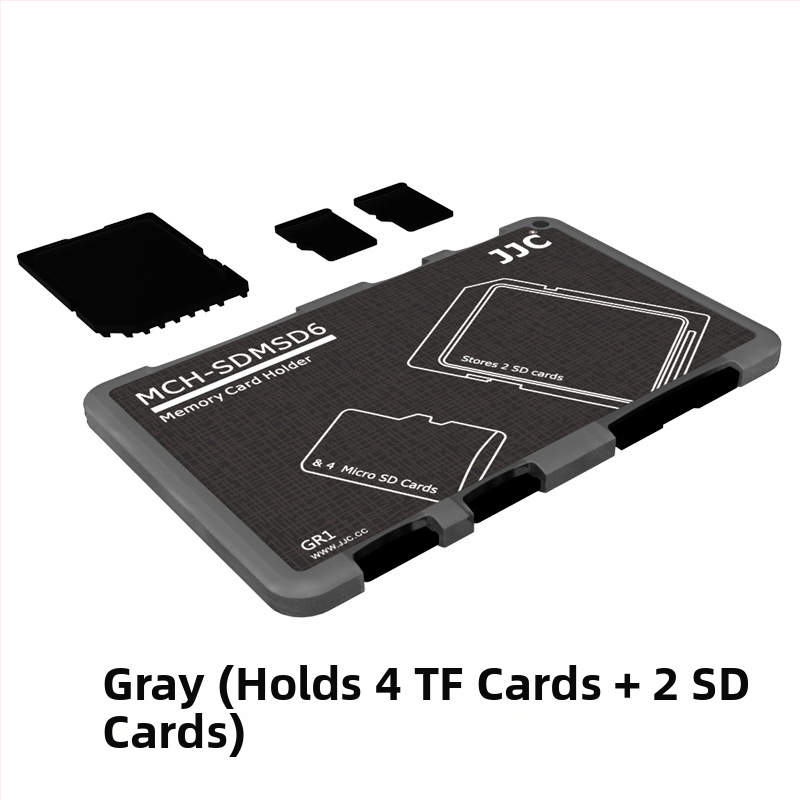 JJC MCH séria púzdro na pamäťové karty pre SD/TF karty – OEM spracovanie, hmotnosť 0.020