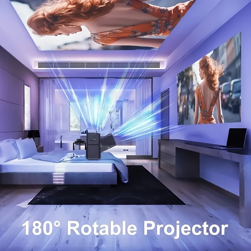 TIANYU Hy320/mini domáci projektor - rozlíšenie 1080p, jasnosť 280 ANSI, výkon 60W