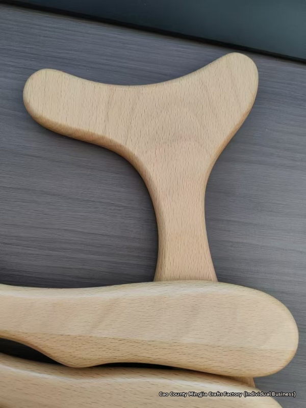 Drevená gua sha doska pre domáce fyzioterapeutické masáže – masívne drevo, vhodná na nohy a krk