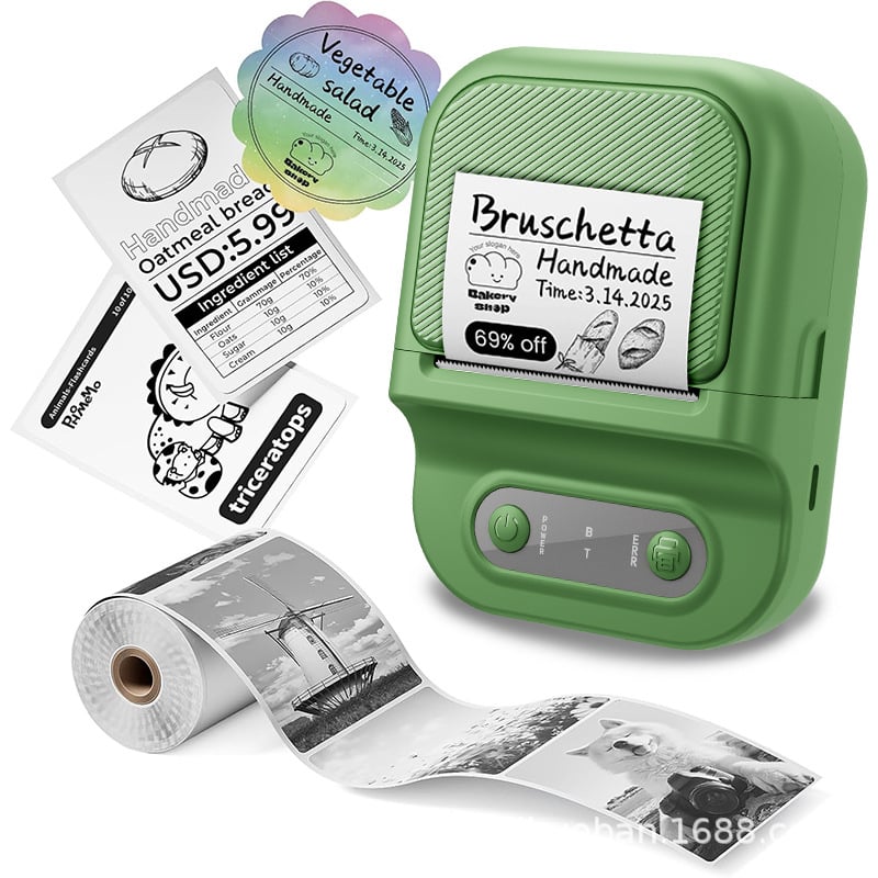 Etiketavimo mašina, modelis A8A, prekės ženklas 2inch label