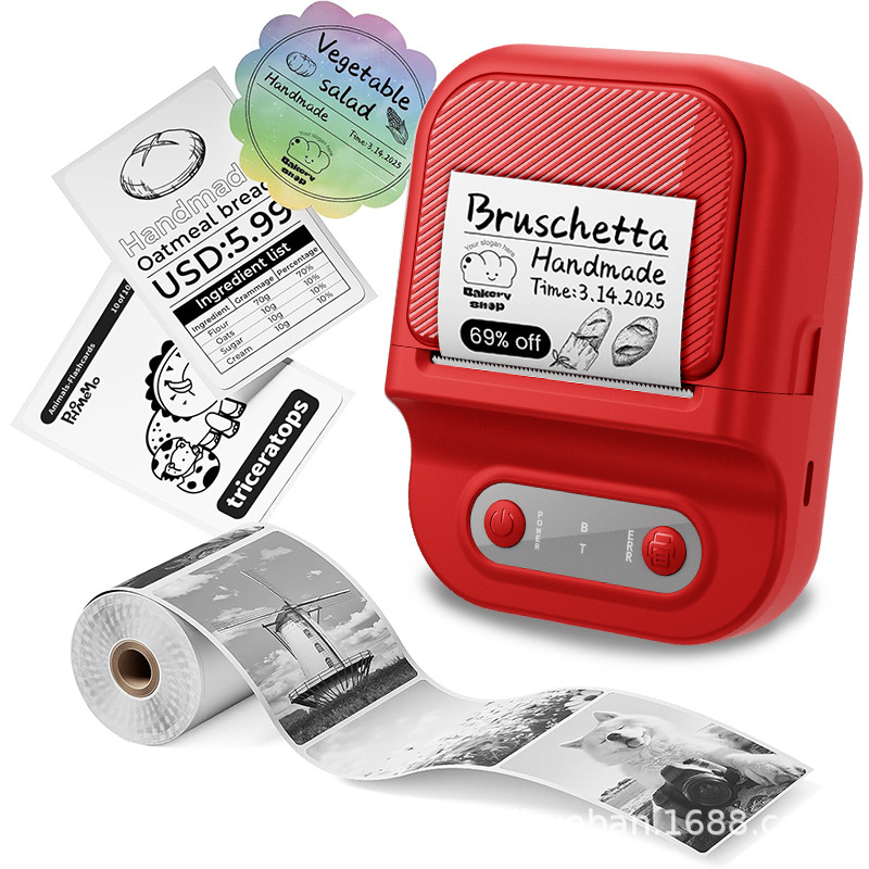 Etiketavimo mašina, modelis A8A, prekės ženklas 2inch label