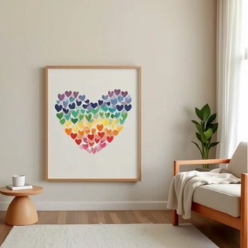 Bez rámu dekoratívny obraz do detskej izby — olejové plátno, inkjet tlač, na zákazku podľa nákresov