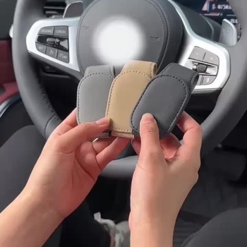 PU ādas brilles maciņš automašīnas uzstādīšanai ar magnētisku aizvērumu, biļešu un dokumentu turētājs — Modelis YJJ-08086, Izcelsme: Shenzhen