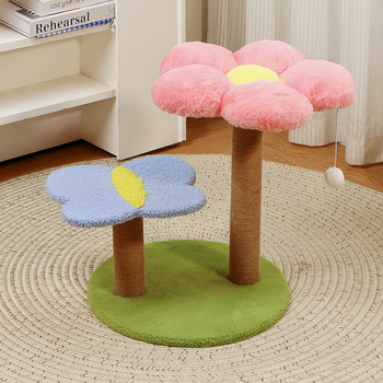 Mačací lezecký rám a strom od Love climbing cool, textilný materiál, roztomilý štýl