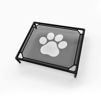 Pat de camping pentru animale de companie, din poliester, cu husă detașabilă lavabilă, respirabil și rezistent la umezeală pentru câini și pisici.