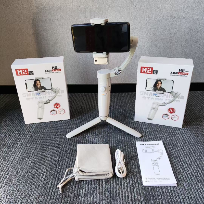 M2 σταθεροποιητής smartphone τριών αξόνων – ABS σώμα, Bluetooth