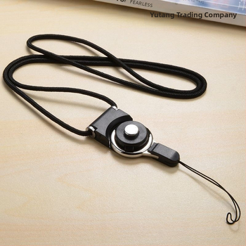 Prívesok na telefón s náhrdelníkom a krúžkom na krk, prispôsobiteľný kľúčenok, plast, razba, kórejský štýl, ochrana proti radiácii