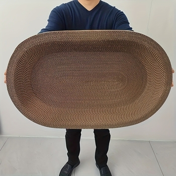 Placă interactivă pentru ascuțirea ghearelor pisicii (carton, China, Cod produs jd601100026327143, Categorie: Pat, Pentru câine)