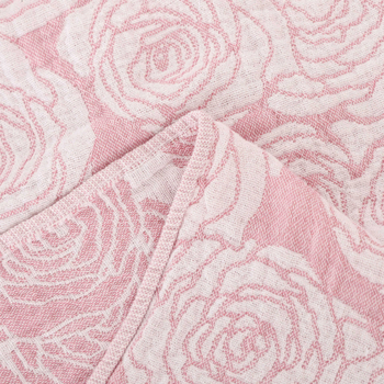 Letná ľahká bavlnená gáza uteráková prikrývka s reaktívnym farbením