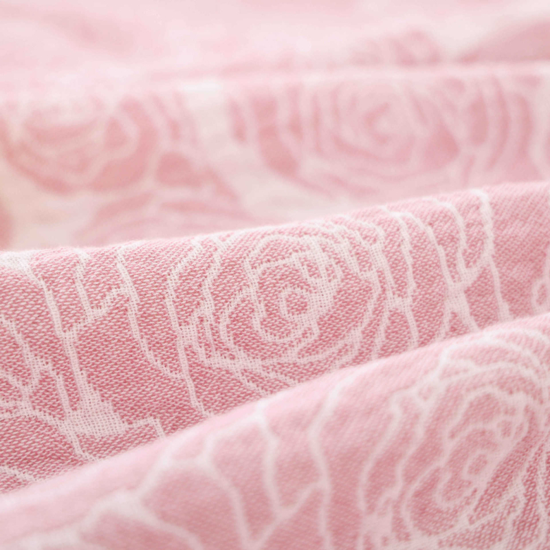 Летно леко памучно кърпено одеяло с реактивно боядисване