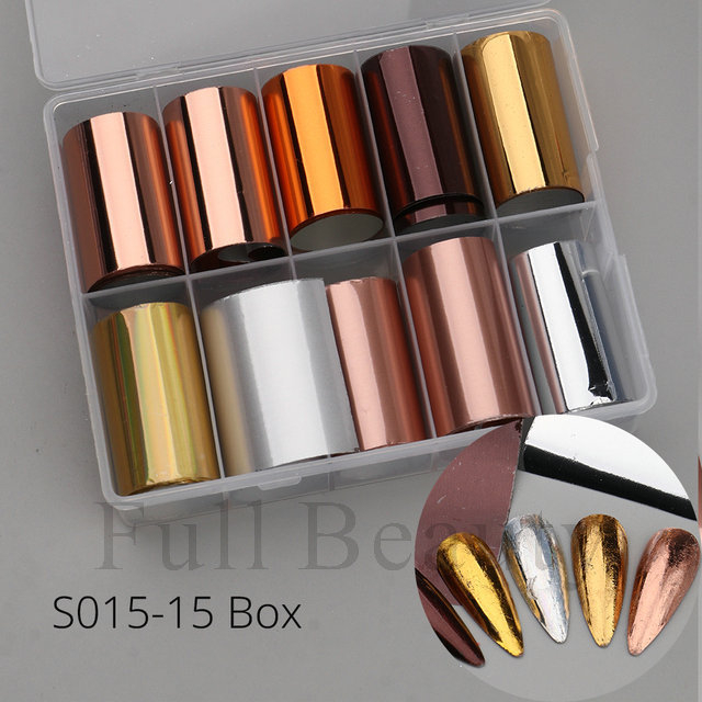 Set na nail art z papiera so vzorom hviezdneho neba, PVC materiál, jednoduchý štýl, licencovaná súkromná značka