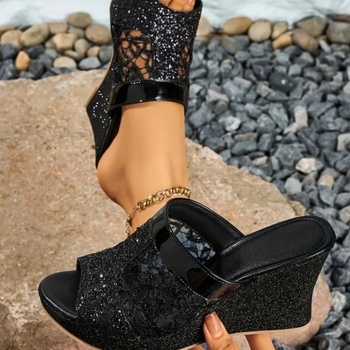 SandalI T-strap s PU gornjim dijelom, prst u obliku ribljeg otvora, gumena potplata, europsko-američki stil, jesen 2025