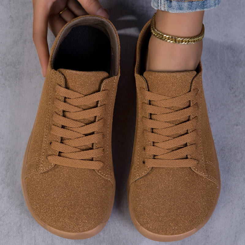 PU kožne mokasine s vezicama, gumena potplat, okrugla špička, prozračna tekstilna uložak, niski profil, svakodnevna casual obuća