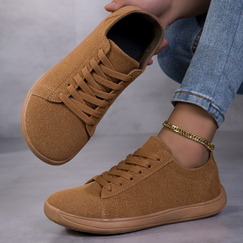 PU kožne mokasine s vezicama, gumena potplat, okrugla špička, prozračna tekstilna uložak, niski profil, svakodnevna casual obuća