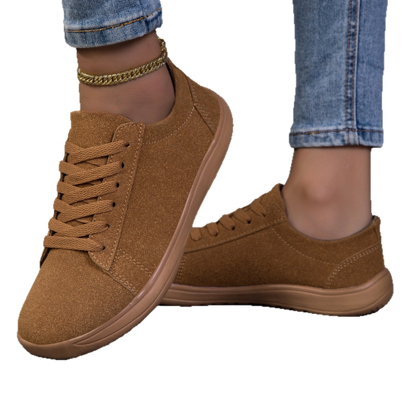 PU kožne mokasine s vezicama, gumena potplat, okrugla špička, prozračna tekstilna uložak, niski profil, svakodnevna casual obuća