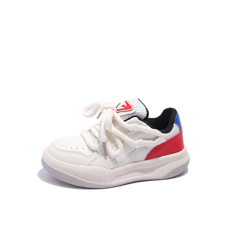 Dječje tenisice za trčanje, unisex, prednje vezanje, gornji dio od umjetne kože, gumeni potplat, protuklizne i otporne, Tiger Monitor, jesen