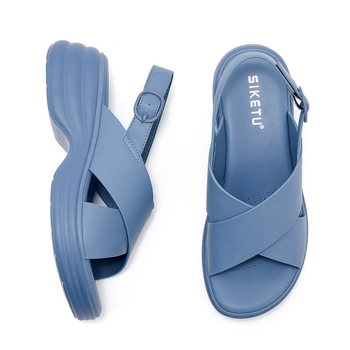 Siketu H159-5 Avatud varbaga sandaalid, PU ülemine, PU talla, Velcro-sulg